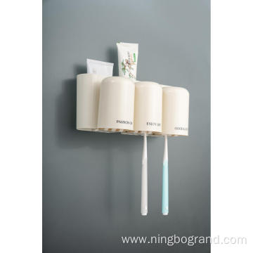 Wall Mounted Toothbrush Holder